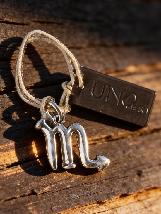UNO de 50 Jewelry - Scorpio Sterling Silver-Plated Charm by UNO de 50